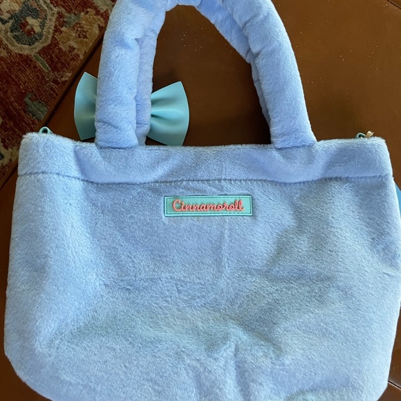 Cinnamoroll New Sanrio Plush Tote Bag NWT and Keychain! Get 2 pieces! - Picture 6 of 6